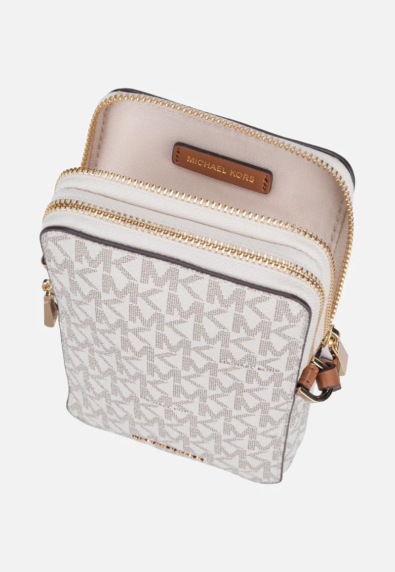 Jet Set SM Ns Double Zip Phone Xbody Vanilla/Acorn - Beuteltasche