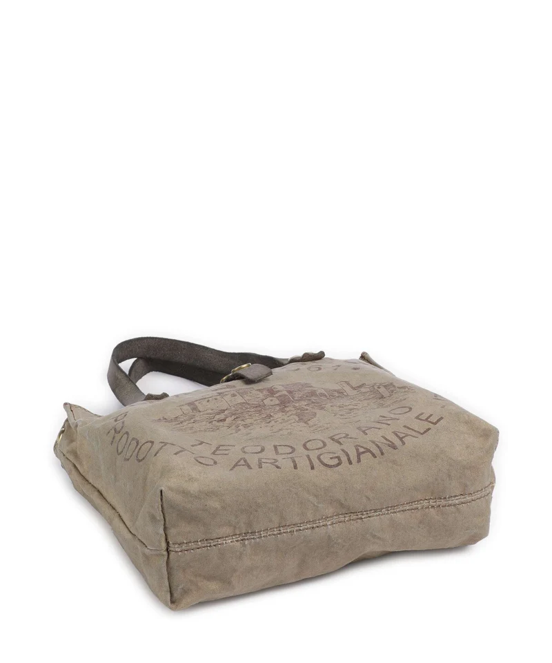 Campomaggi Handtasche beige/cement moro