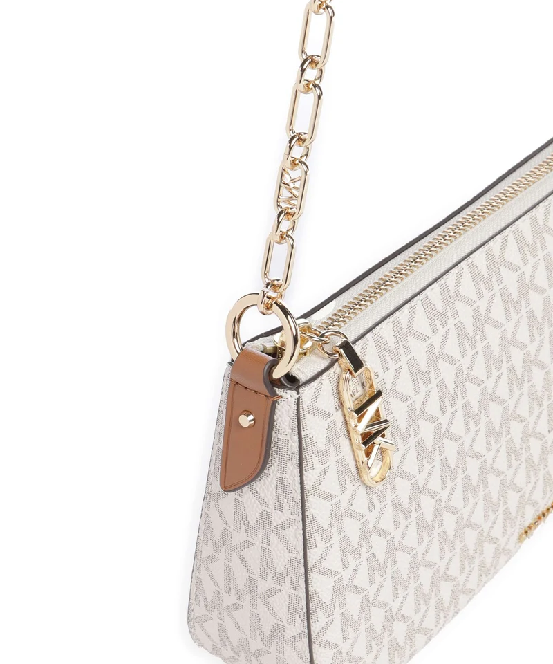 Michael Kors Empire Medium Schultertasche vanilla/acrn