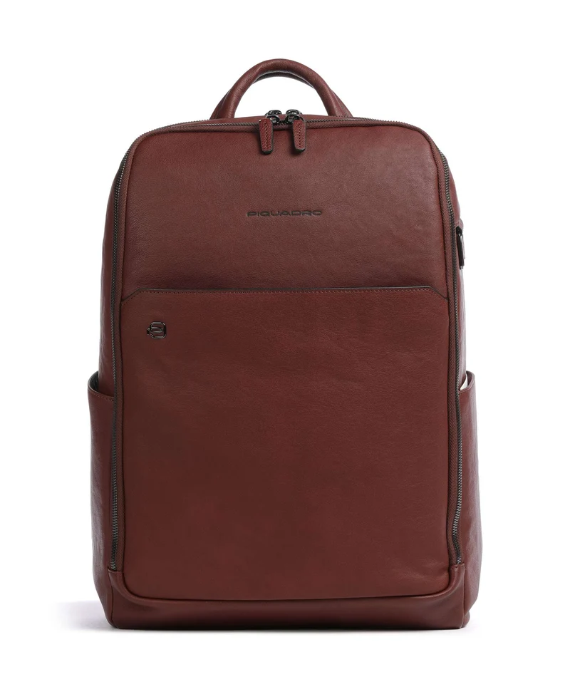 Piquadro Black Square Rucksack tabacco