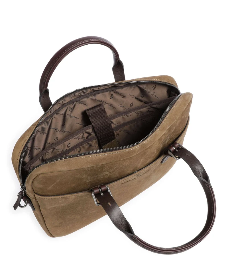 Castelijn & Beerens Veneto Aktentasche taupe