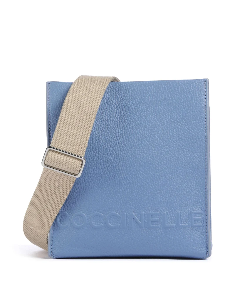 Coccinelle Myrtha Maxi Logo Umhängetasche azul