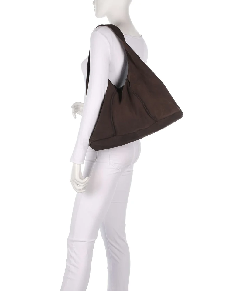Les Visionnaires Paz Essential Cozy Beuteltasche dark brown
