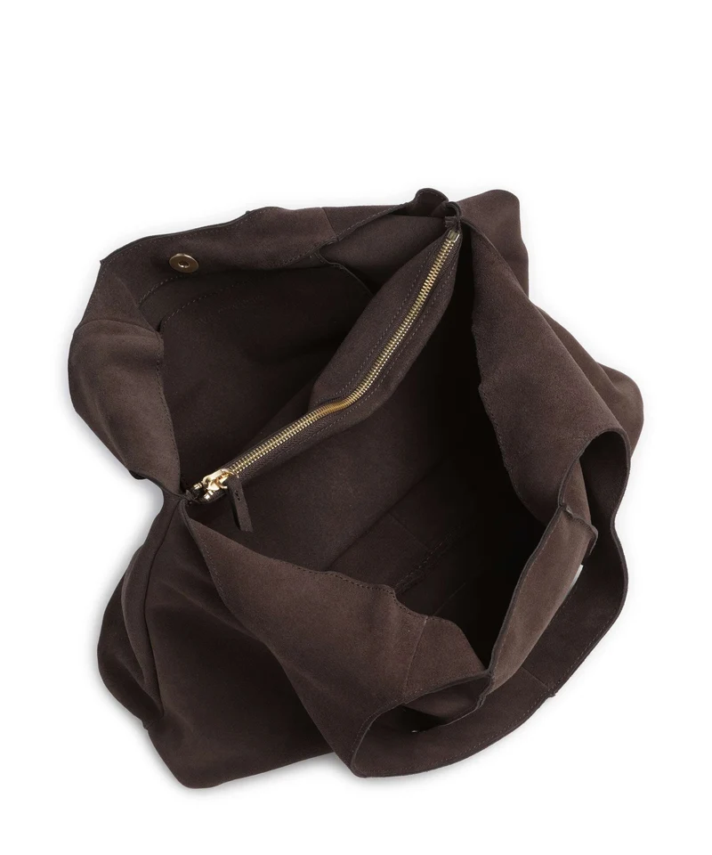 Les Visionnaires Paz Essential Cozy Beuteltasche dark brown
