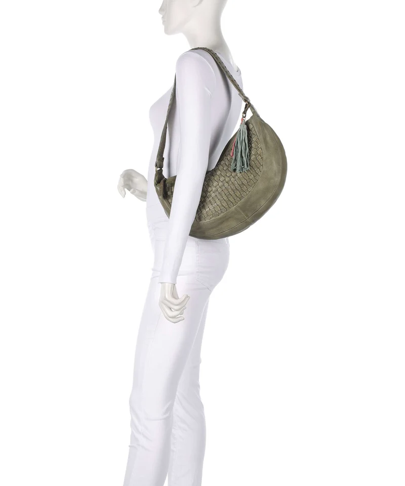 Taschendieb Wien Venusweg 8 Beuteltasche green leaf