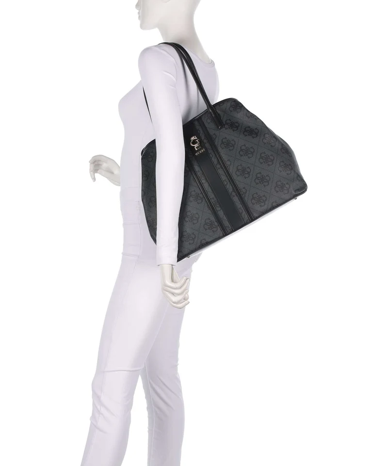 Guess Erenia Shopper coal logo