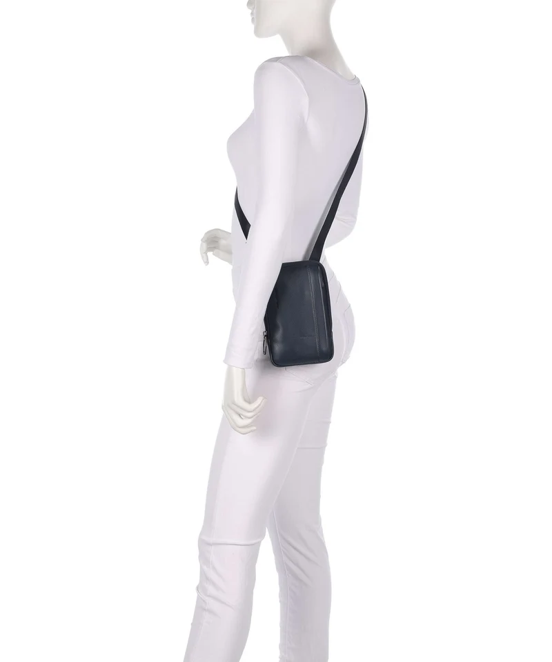 Piquadro W137 Umhängetasche blu