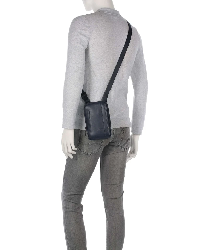 Piquadro W137 Umhängetasche blu