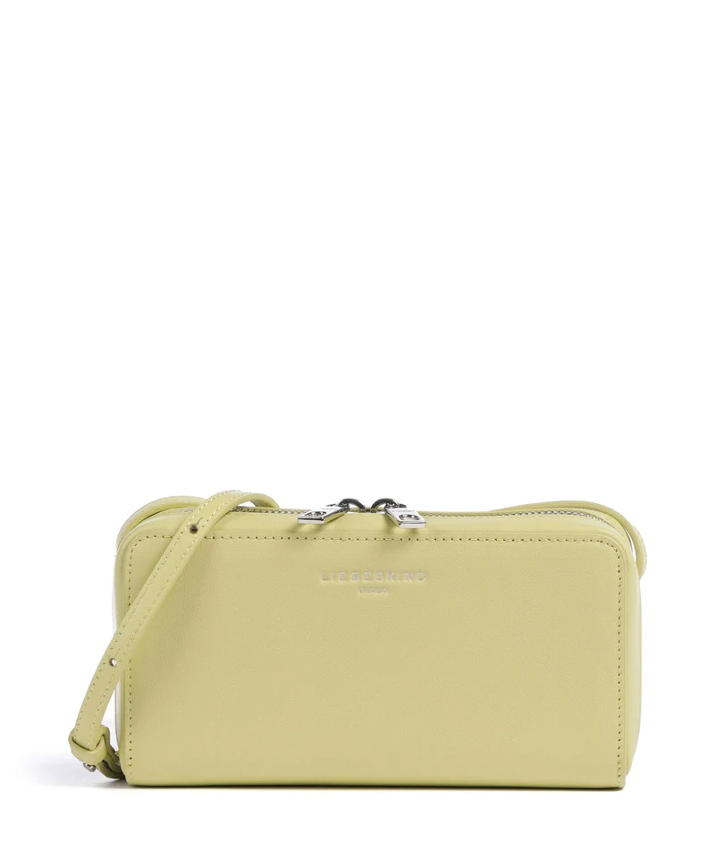 Liebeskind Lou Calf Optic XS Geldbörse light mimosa