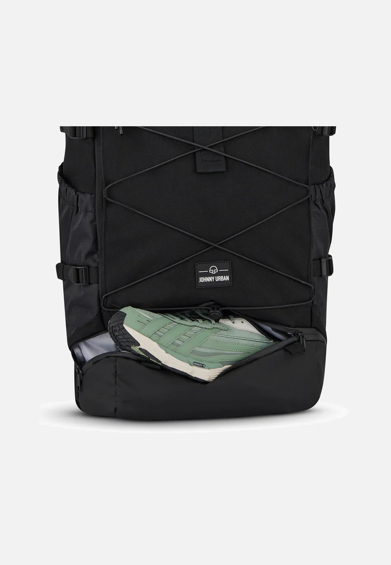Allen Large Travel Schwarz - Rolltop Rucksack