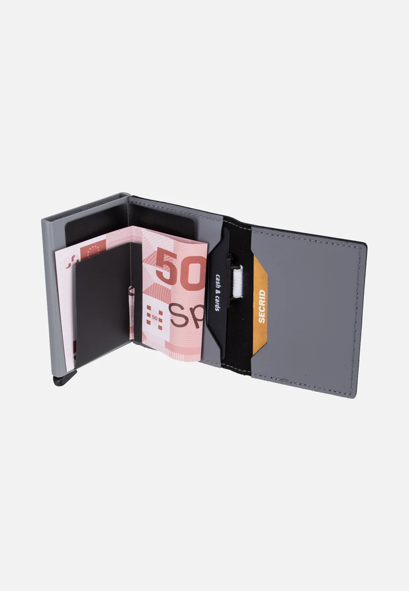 Bandwallet Matte Grey-Grey - Portemonnaie