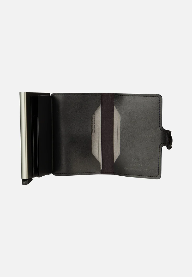 Miniwallet Mirum Plant-Based Black - Portemonnaie