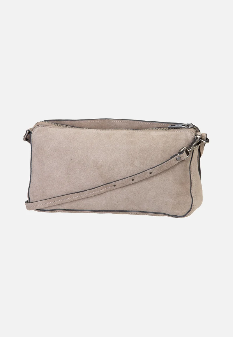 Clarice II Crossbody M Hydro Suede Neutral Grey - Crossbody Bag