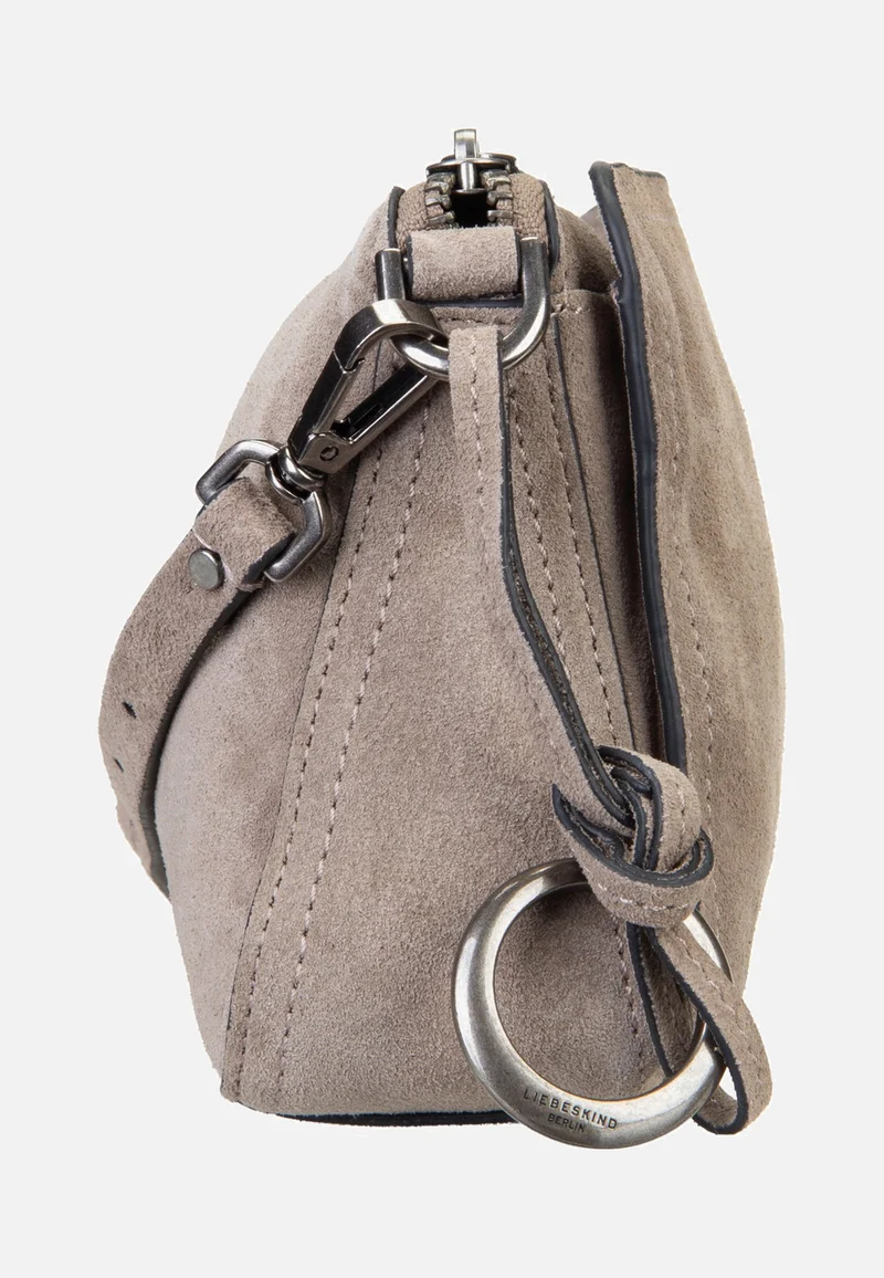 Clarice II Crossbody M Hydro Suede Neutral Grey - Crossbody Bag