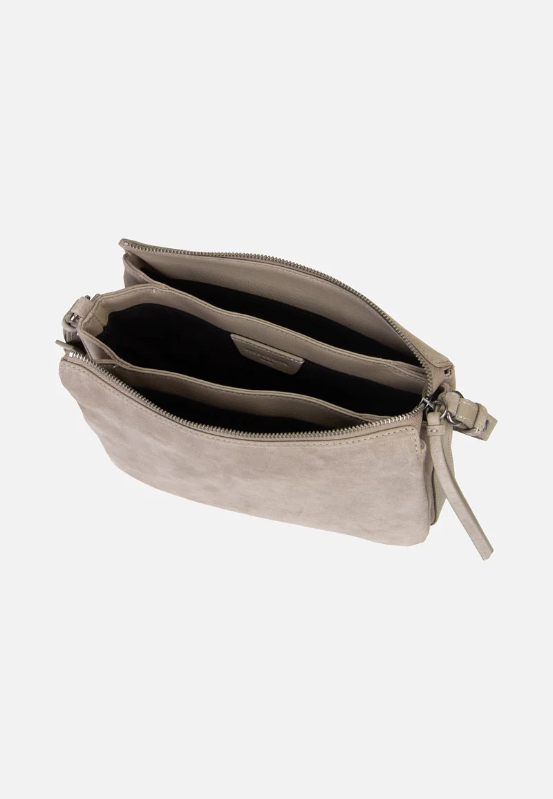 Nina M Hydro Suede Neutral Grey - Crossbody Bag