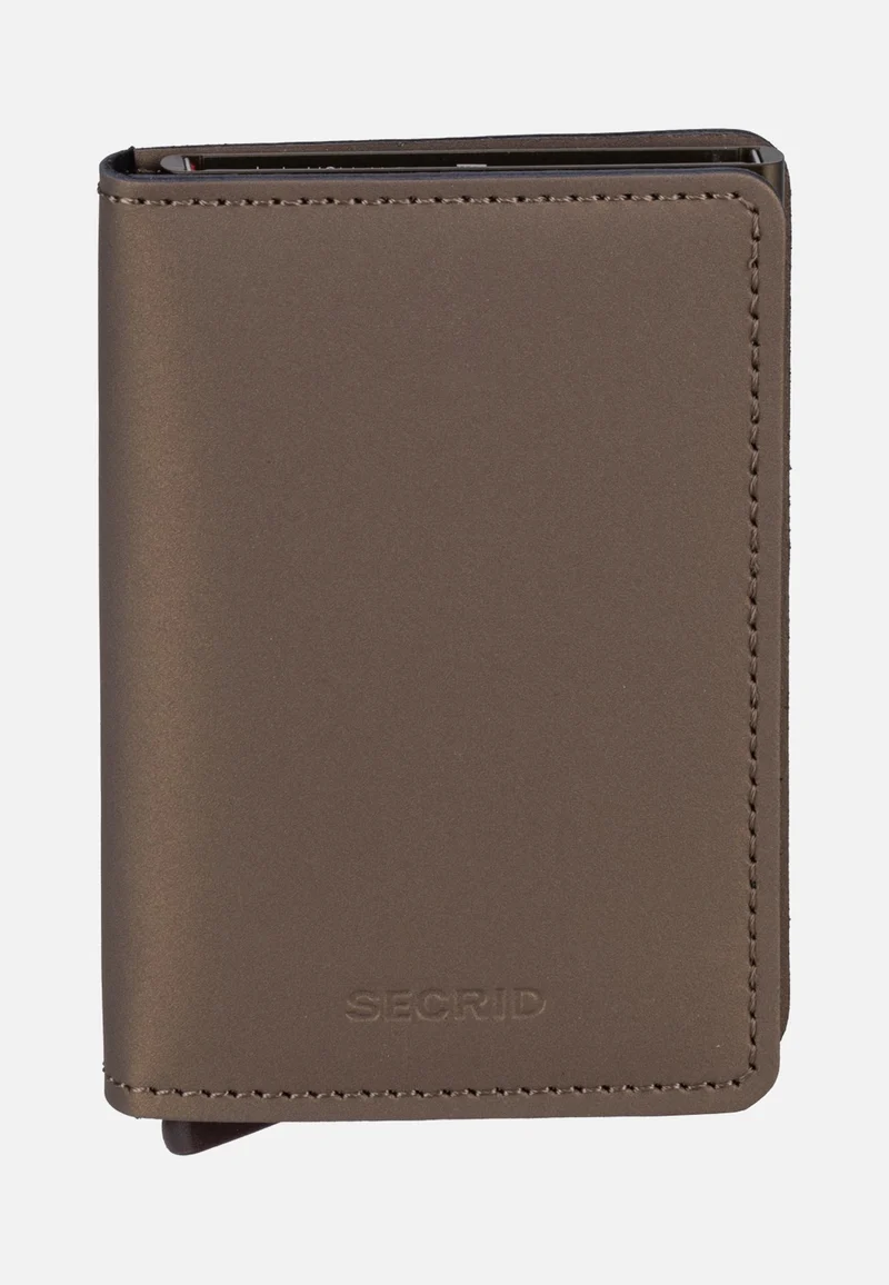 Slimwallet Matte Satin Bronze - Portemonnaie