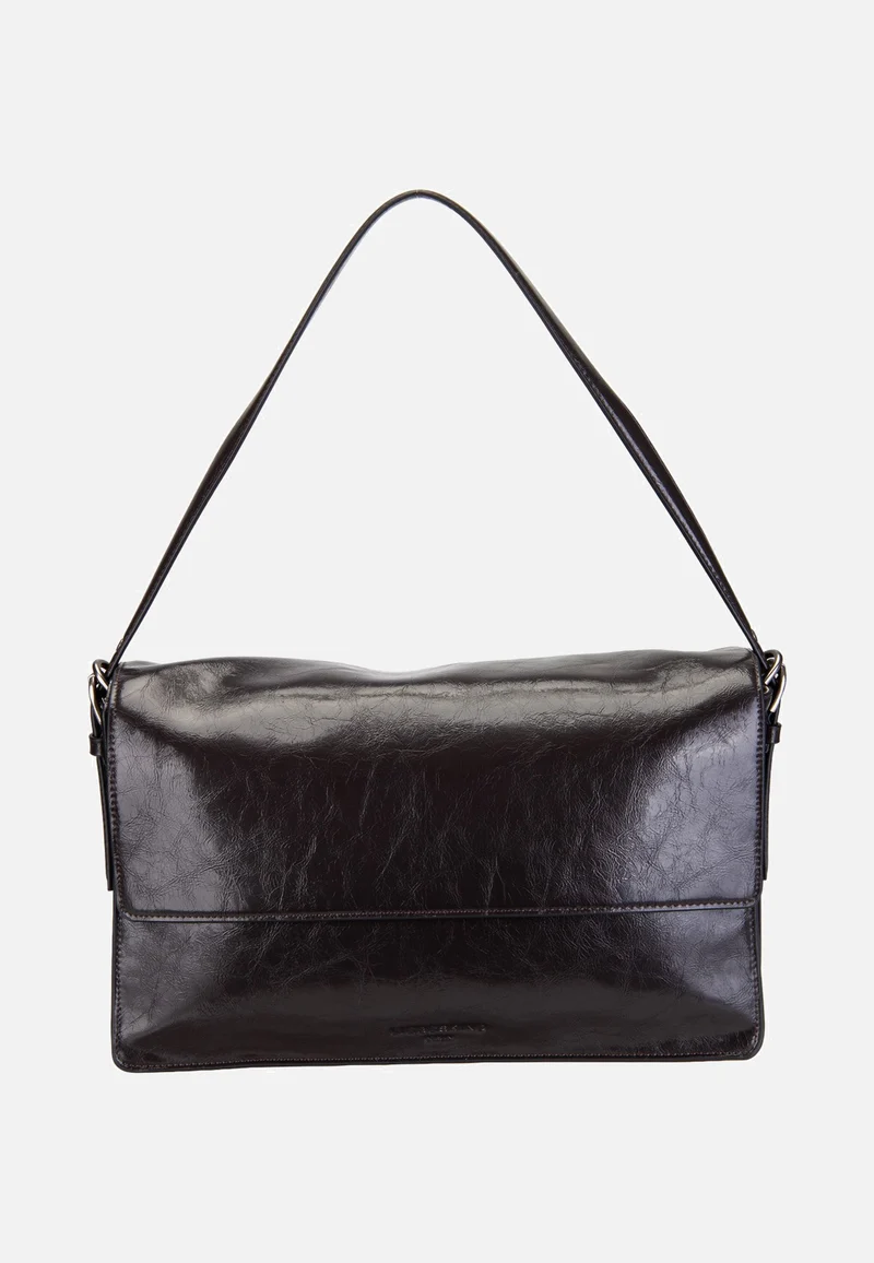 Audrey M Lack Distressed Deep Soil - Shoulder Bag