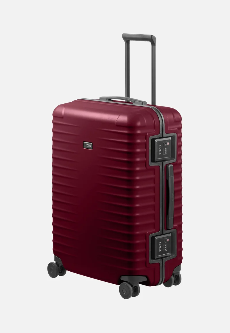 OVERSEAS 4w Trolley M+ Emberwood Red - Koffer