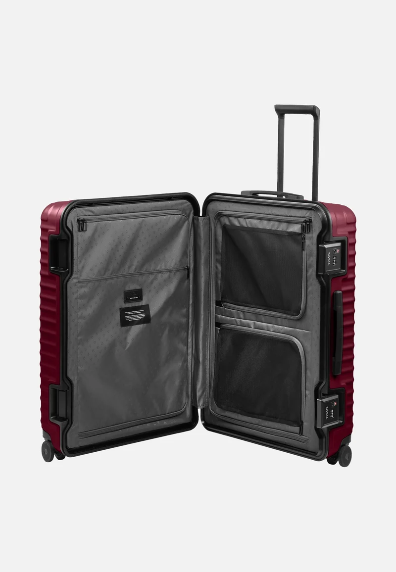 OVERSEAS 4w Trolley L Emberwood Red - Koffer