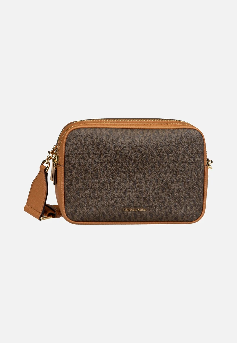 Bryant MD Double Zip Chain Cam Brown/Acorn - Crossbody Bag