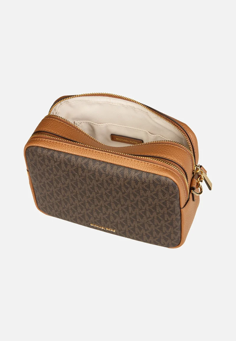 Bryant MD Double Zip Chain Cam Brown/Acorn - Crossbody Bag