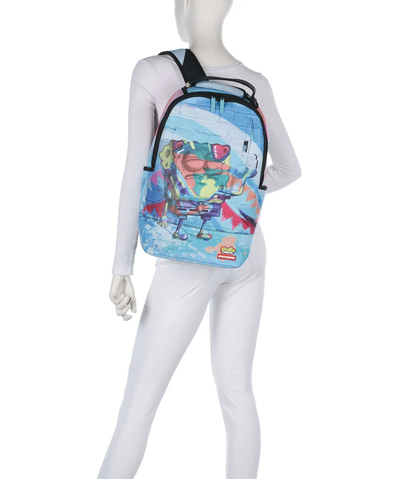 Sprayground Painted Spongebob Rucksack multicolour