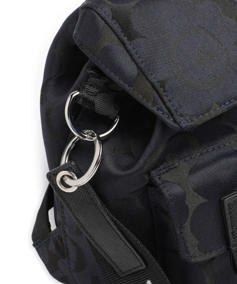 Marimekko Everything Unikko S Rucksack blue/dark blue