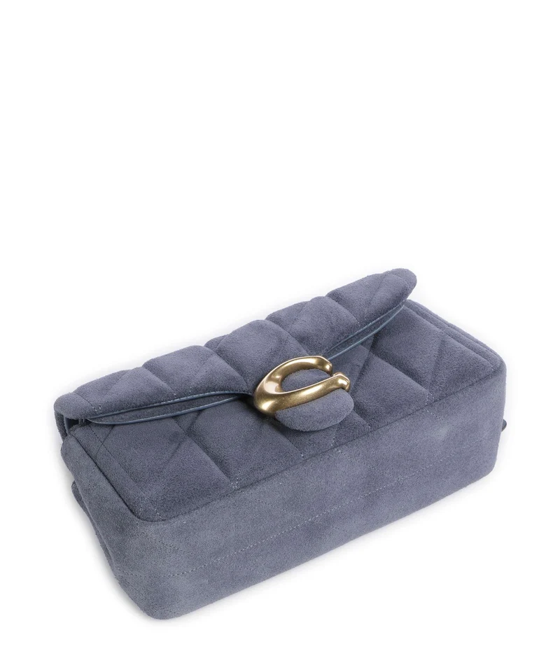 Coach Tabby Quilted 20 Schultertasche light denim