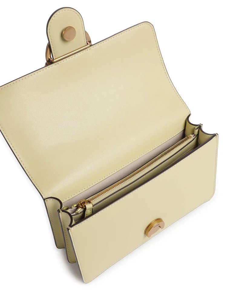 Pinko Love One Mini Umhängetasche giallo vaniglia/antique gold