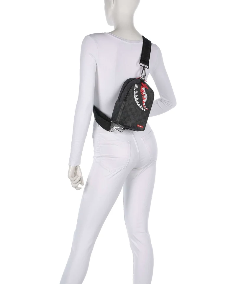 Sprayground Scribble Shark Slingbag multicolour