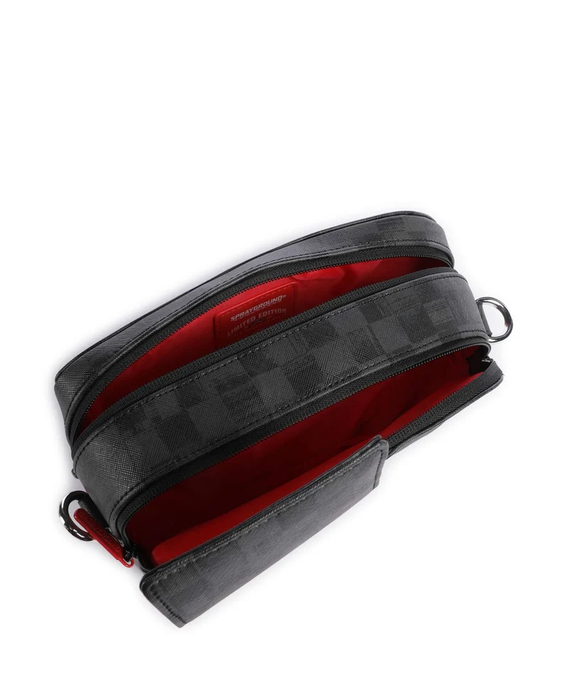 Sprayground Scribble Shark Slingbag multicolour