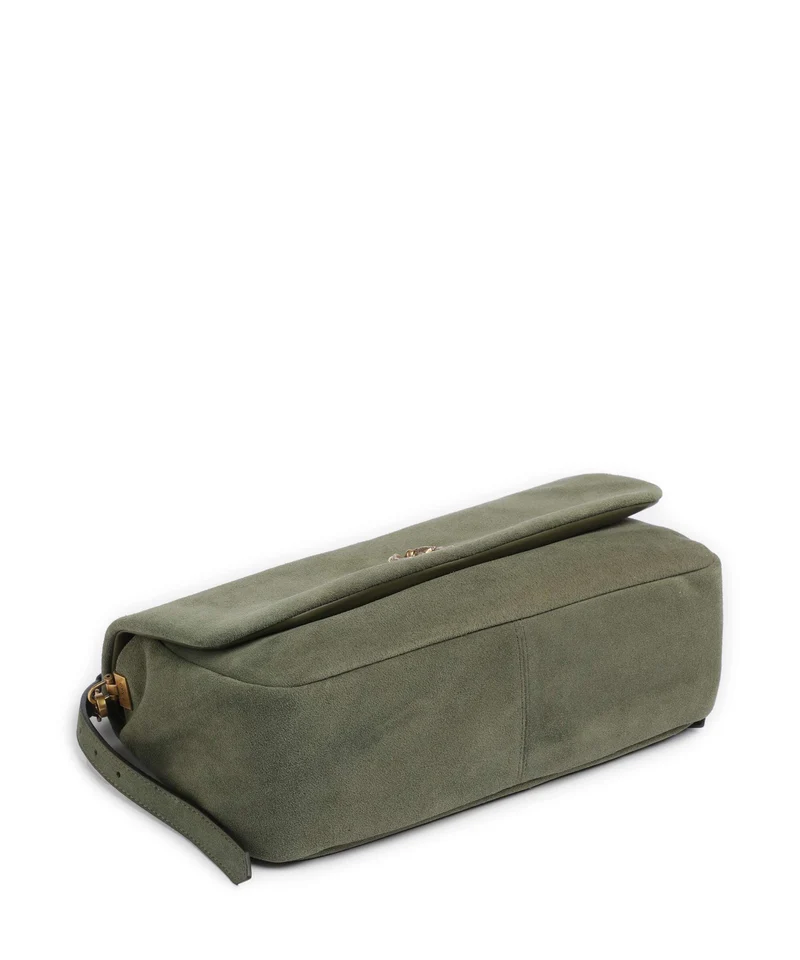 Pinko Click Soft Horizontal Schultertasche oliva capulet/antique gold