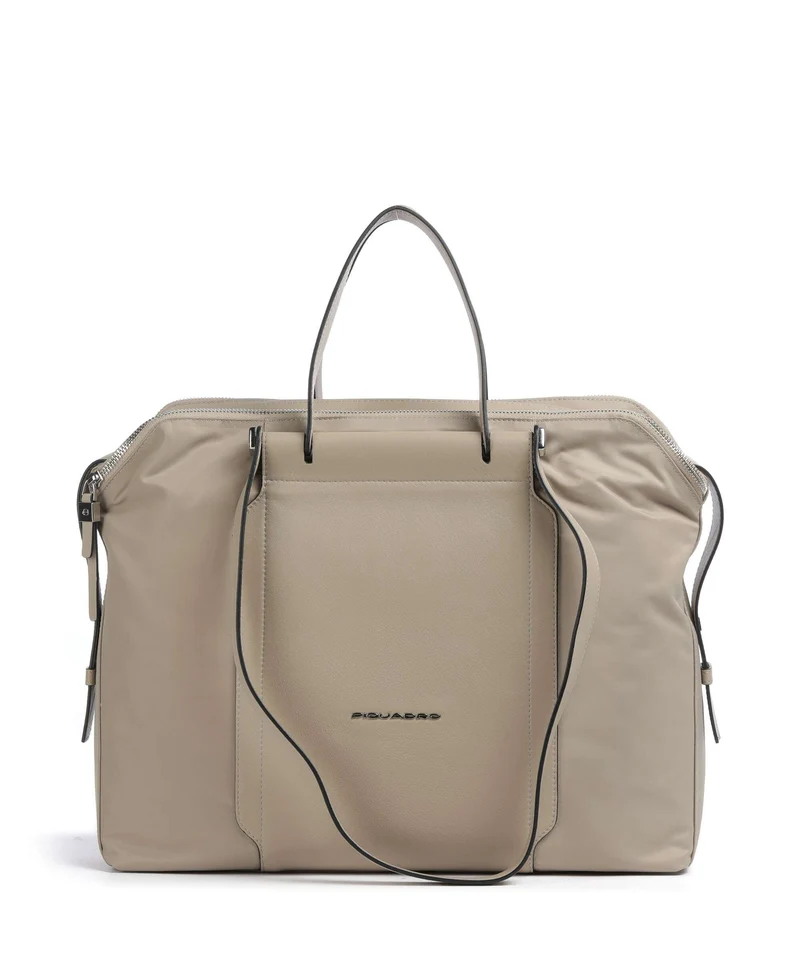 Piquadro W92T Shopper beige