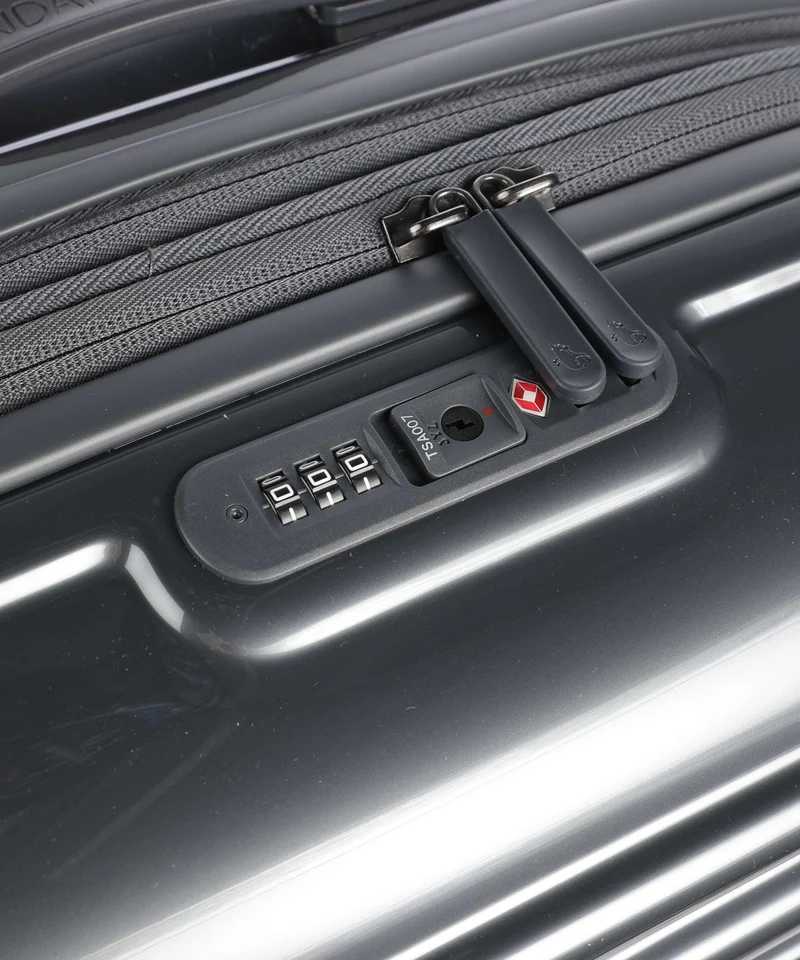 Mandarina Duck Logoduck+ Metal 4-Rollen Trolley anthracite