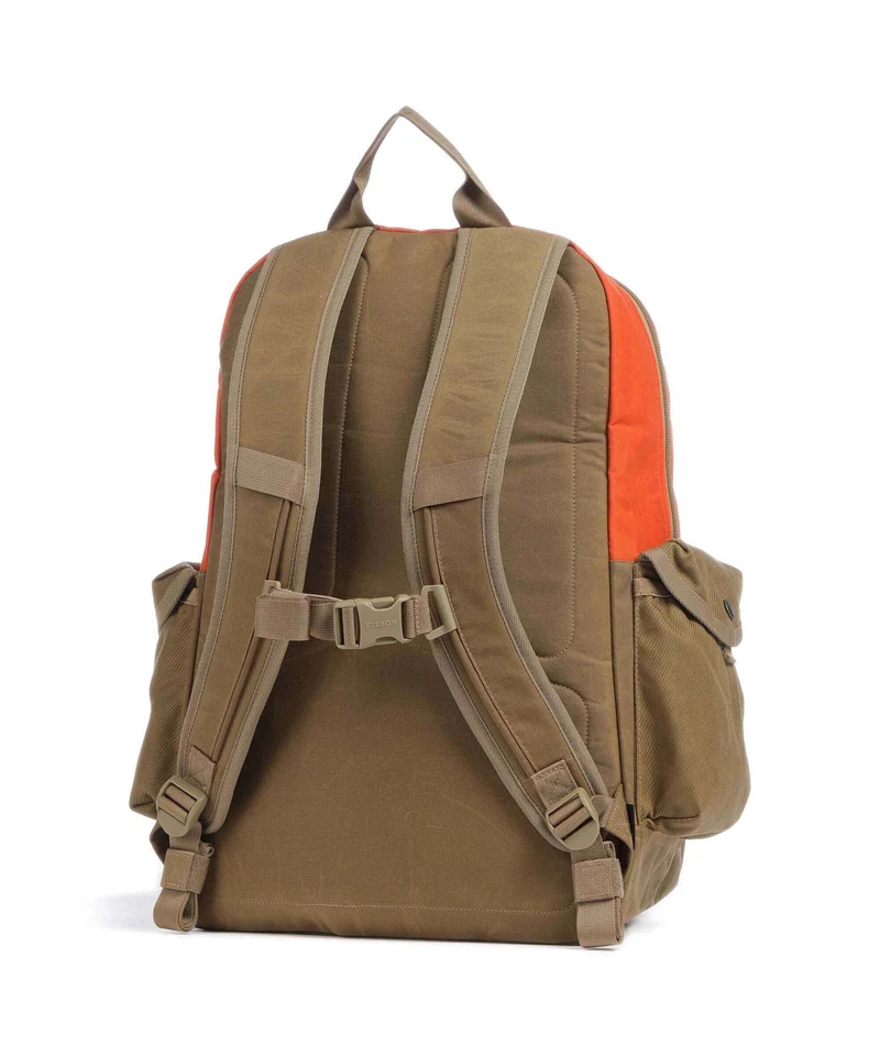 Filson Cordura Nylon Surveyor Rucksack dark tan/flame