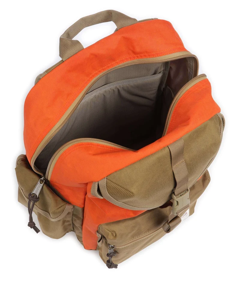 Filson Cordura Nylon Surveyor Rucksack dark tan/flame