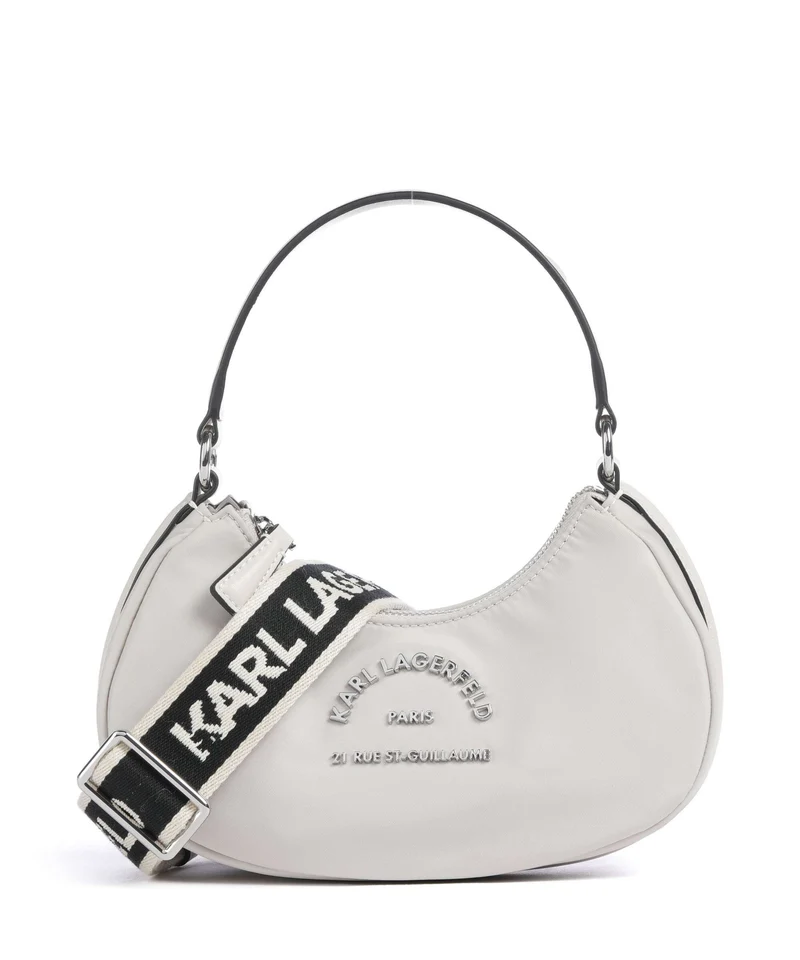 Karl Lagerfeld K/Rue St Guillaume Schultertasche cement