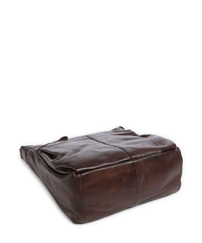 Spikes & Sparrow Apache Saar Schultertasche dark brown