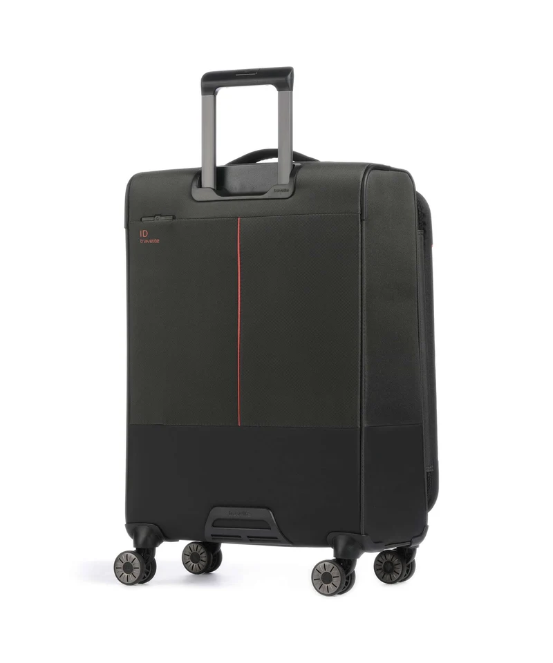 Travelite Crosslite 5.0 4-Rollen Trolley oliv