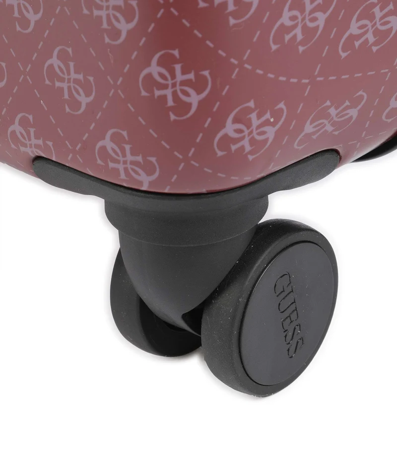 Guess Jesco 4-Rollen Trolley claret