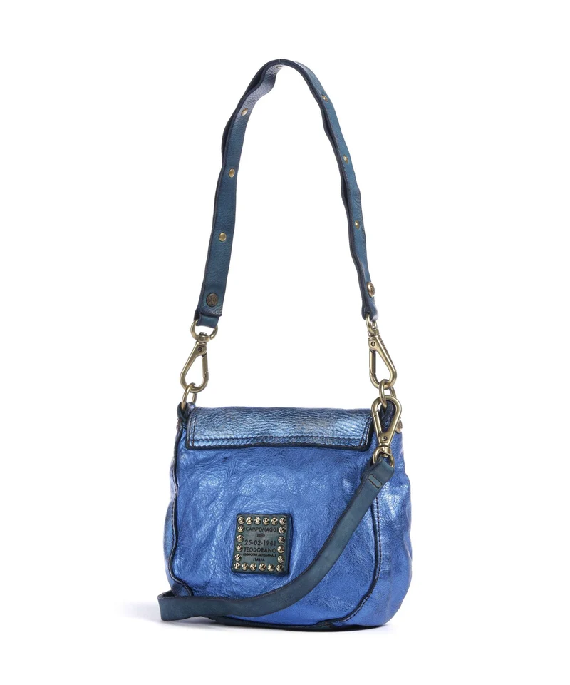 Campomaggi Schultertasche bluette