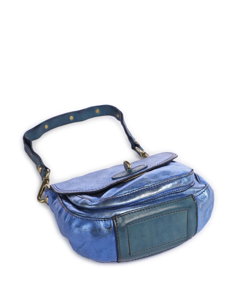 Campomaggi Schultertasche bluette