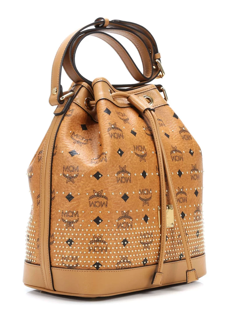 MCM Beuteltasche cognac