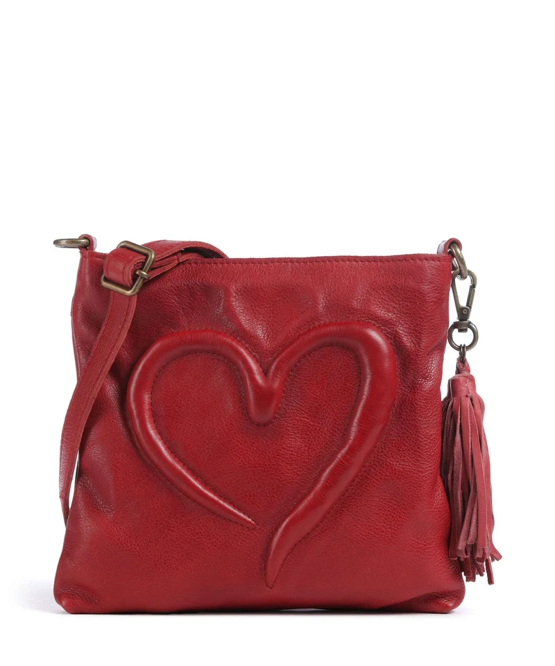 Taschendieb Wien Herzweg 4 Umhängetasche red solid