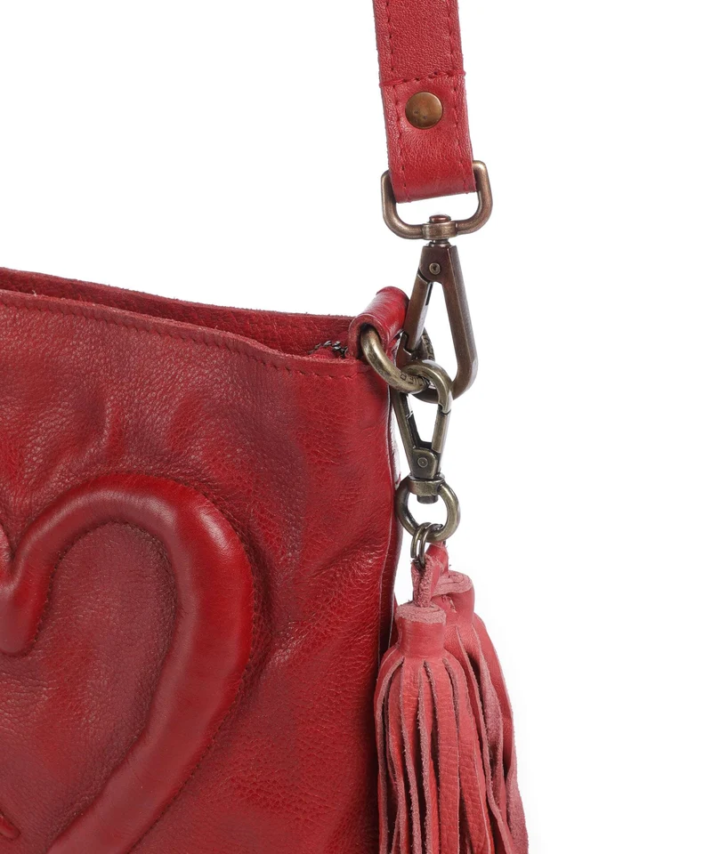 Taschendieb Wien Herzweg 4 Umhängetasche red solid