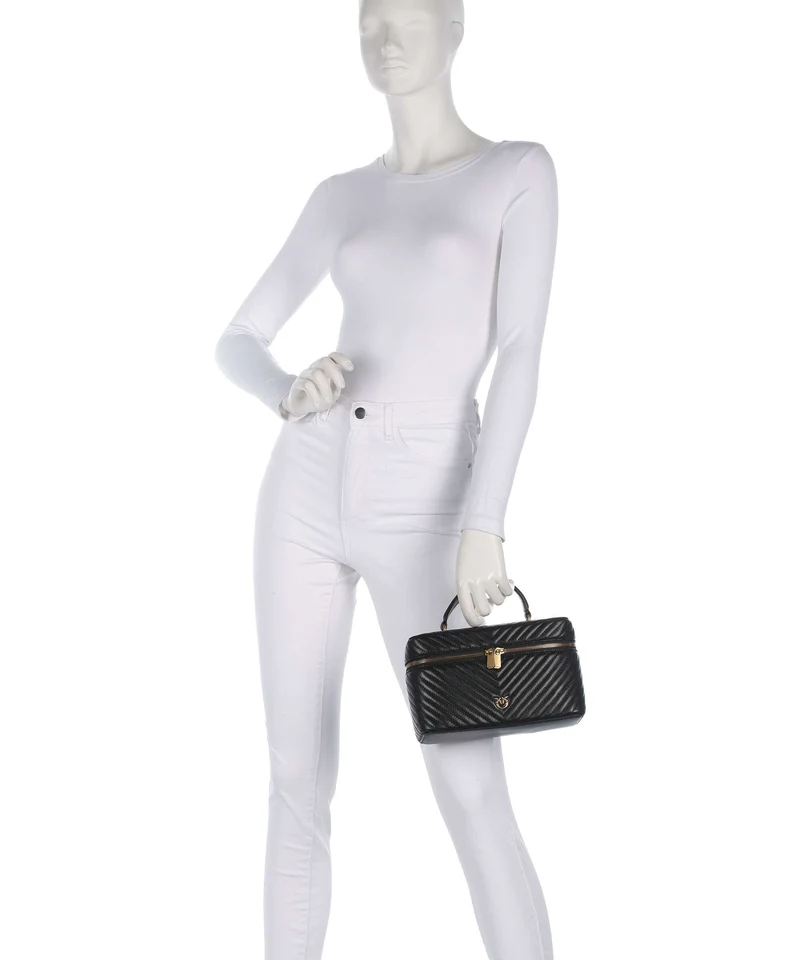 Pinko Vanity Classic Handtasche nero/antique gold