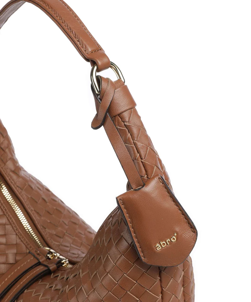 Abro Piuma Nana Small Beuteltasche caramel/cognac