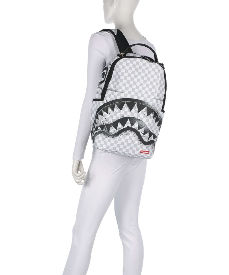 Sprayground Red Stencil Shark Rucksack multicolour