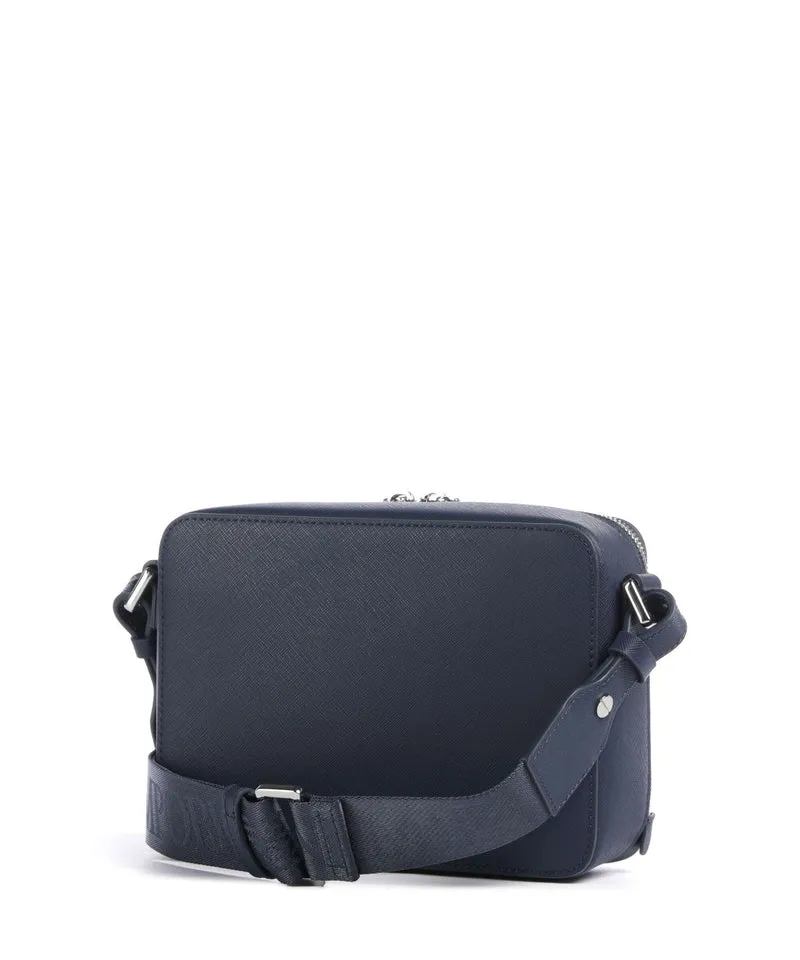 Emporio Armani Business Regenerated Umhängetasche medieval blue