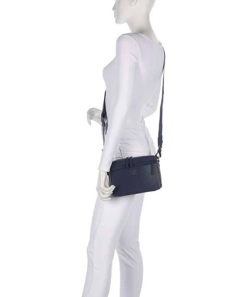 Emporio Armani Business Regenerated Umhängetasche medieval blue